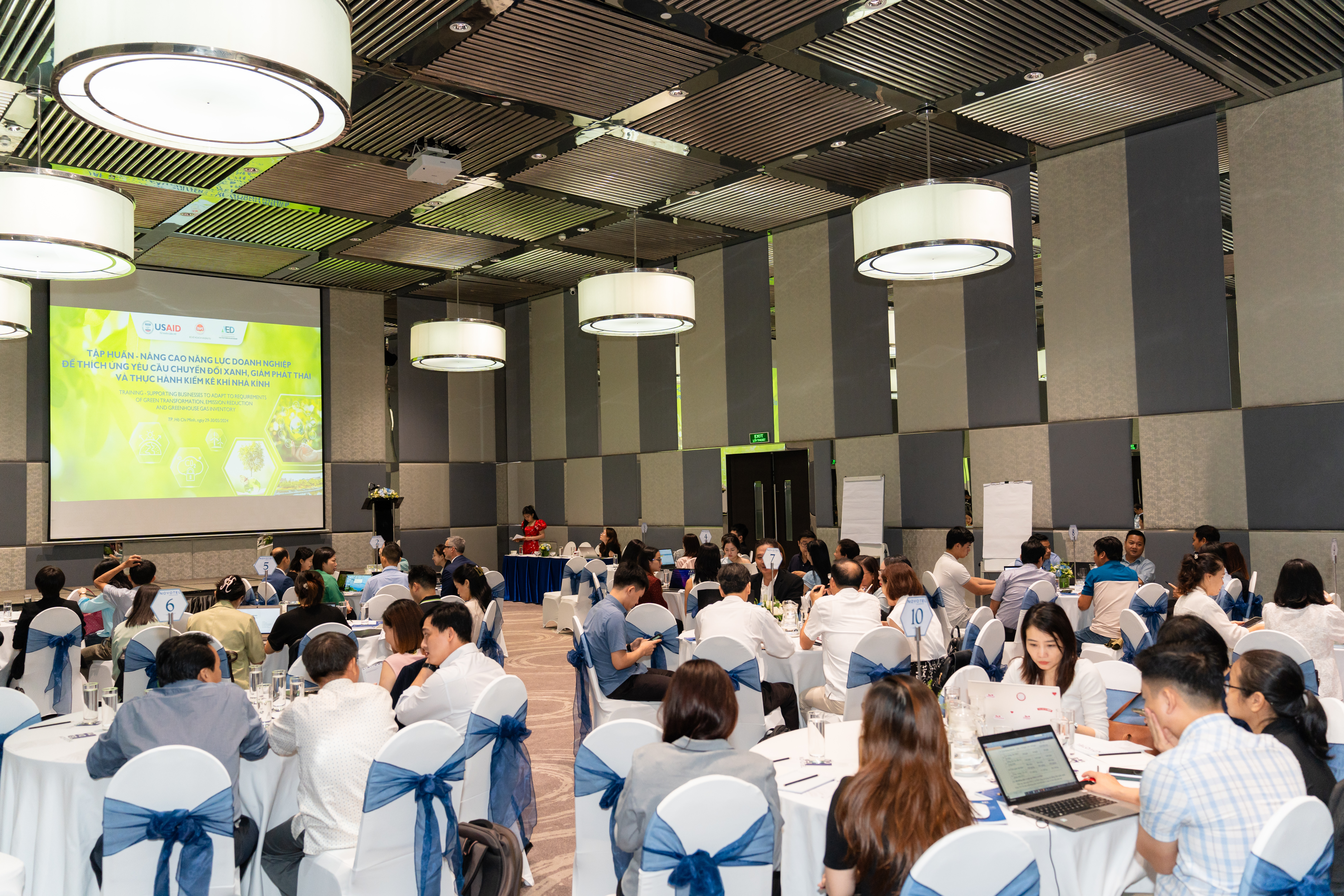 Employees of Vietnamese sustainable contractor Vilai Viet is encouraged to join specialized training.